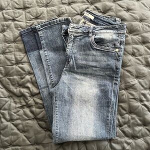 Women’s stretch patch blue jeans (fit a 10/12)